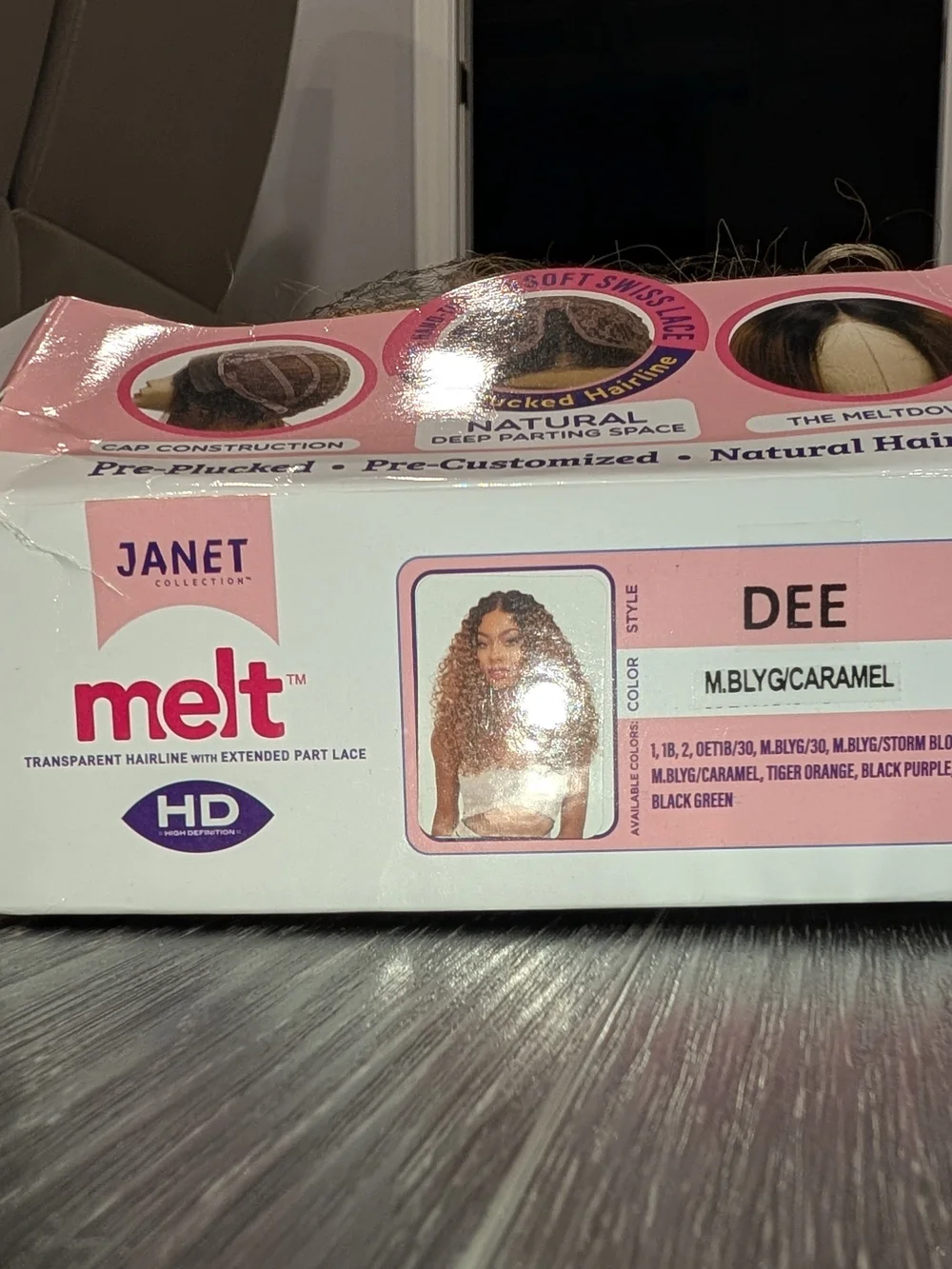 HD Melt Extended Part DEE Lace Front Wig